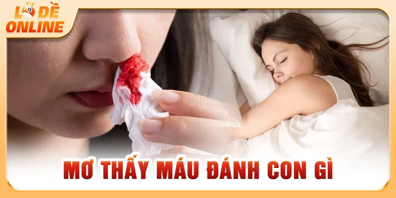 Mơ thấy máu đánh con gì