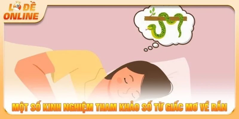 Một số kinh nghiệm tham khảo số từ giấc mơ về rắn