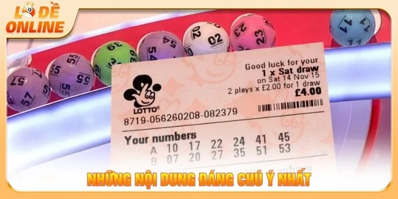 Những nội dung đáng chú ý nhất