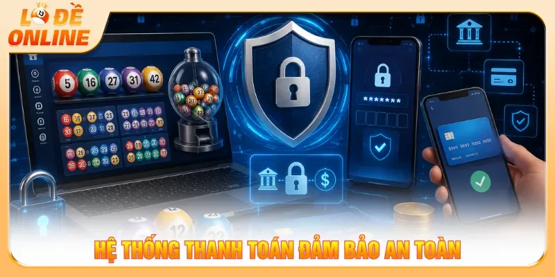 Quá trình thanh toán với biện pháp bảo mật nghiêm ngặt